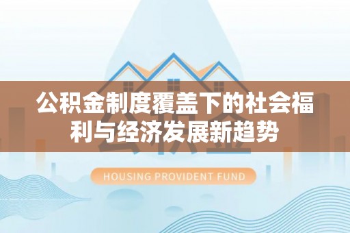 中方公积金制度覆盖下的社会福利与经济发展新趋势