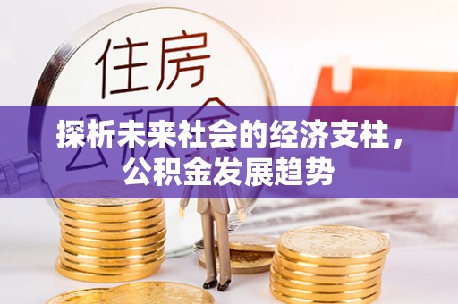 中方探析未来社会的经济支柱，公积金发展趋势
