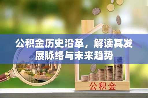 中方公积金历史沿革，解读其发展脉络与未来趋势