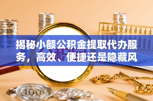 中方揭秘小额公积金提取代办服务，高效、便捷还是隐藏风险？