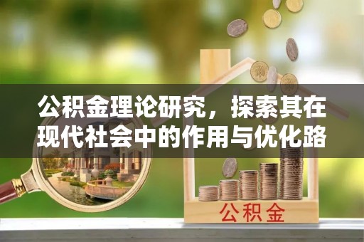 中方公积金理论研究，探索其在现代社会中的作用与优化路径