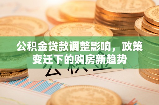 中方公积金贷款调整影响，政策变迁下的购房新趋势