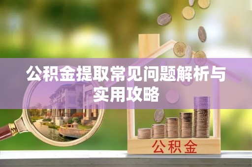 中方公积金提取常见问题解析与实用攻略