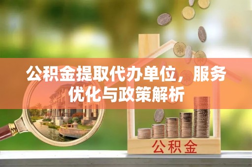 中方公积金提取代办单位，服务优化与政策解析
