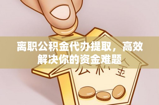 中方离职公积金代办提取，高效解决你的资金难题