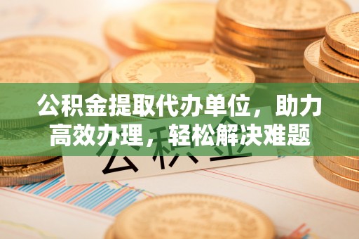 中方公积金提取代办单位，助力高效办理，轻松解决难题