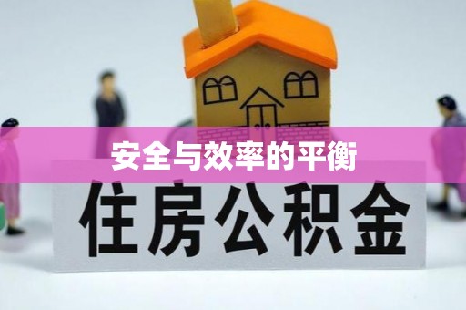 中方安全与效率的平衡