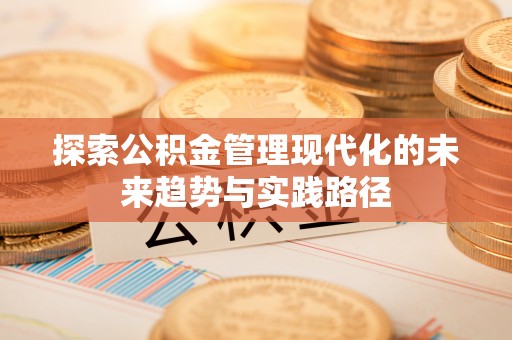 中方探索公积金管理现代化的未来趋势与实践路径
