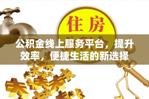 中方公积金线上服务平台，提升效率，便捷生活的新选择