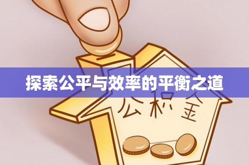 中方探索公平与效率的平衡之道