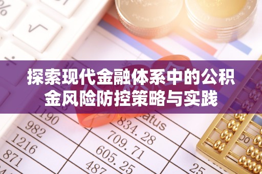 中方探索现代金融体系中的公积金风险防控策略与实践